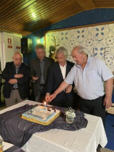 19 - Corte do bolo de Aniversário