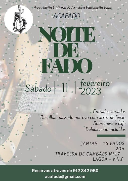 Jantar no ESPAÇO 11-02-2023