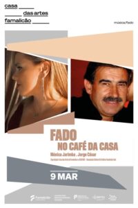 Cartaz Fado no Café da Casa 09-03-2023