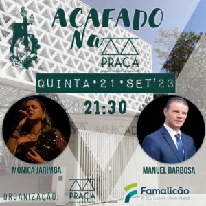 Acafado na PraçaMercado - 23-09-2023 - Cartaz