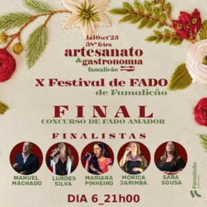 X Festival de Fado Amador - Famalicão 2023 - Cartaz