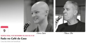 Fado no Café da Casa - 09-11-2023 - Cartaz