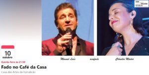 Fado no Café da Casa – 10-10-2024 - Cartaz