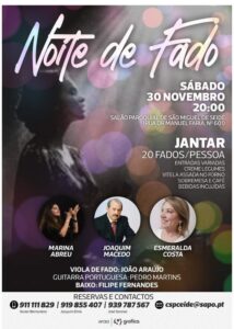 Noite de Fado - 30-11-2024 - Cartaz