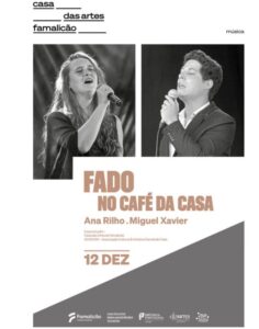 Fado no Café da Casa – 12-12-2024 - Cartaz