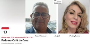 Fado no Café da Casa - 13-02-2025 - Cartaz