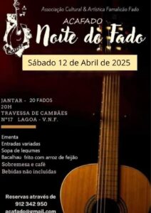 Noite de Fado - 12-04-2025 - Cartaz