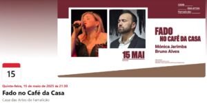 Fado no Café da Casa - 15-05-2025 - Cartaz