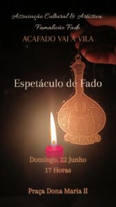Espetáculo de fado - 22-06-2025 - Cartaz
