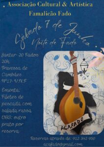 Noite de Fado - 07-06-2025 - Cartaz