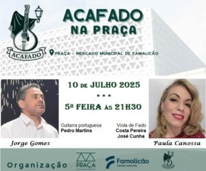 Acafado na Praça - 10-07-2025 - Cartaz