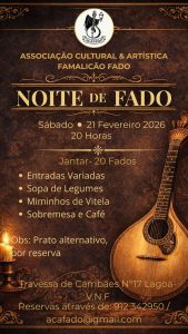 Noite de Fado - 21-02-2026 - Cartaz