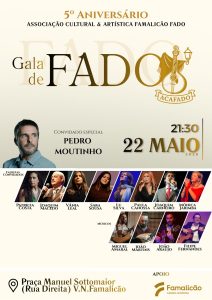 Gala de Fado Aniversário - 22-05-2026 - Cartaz